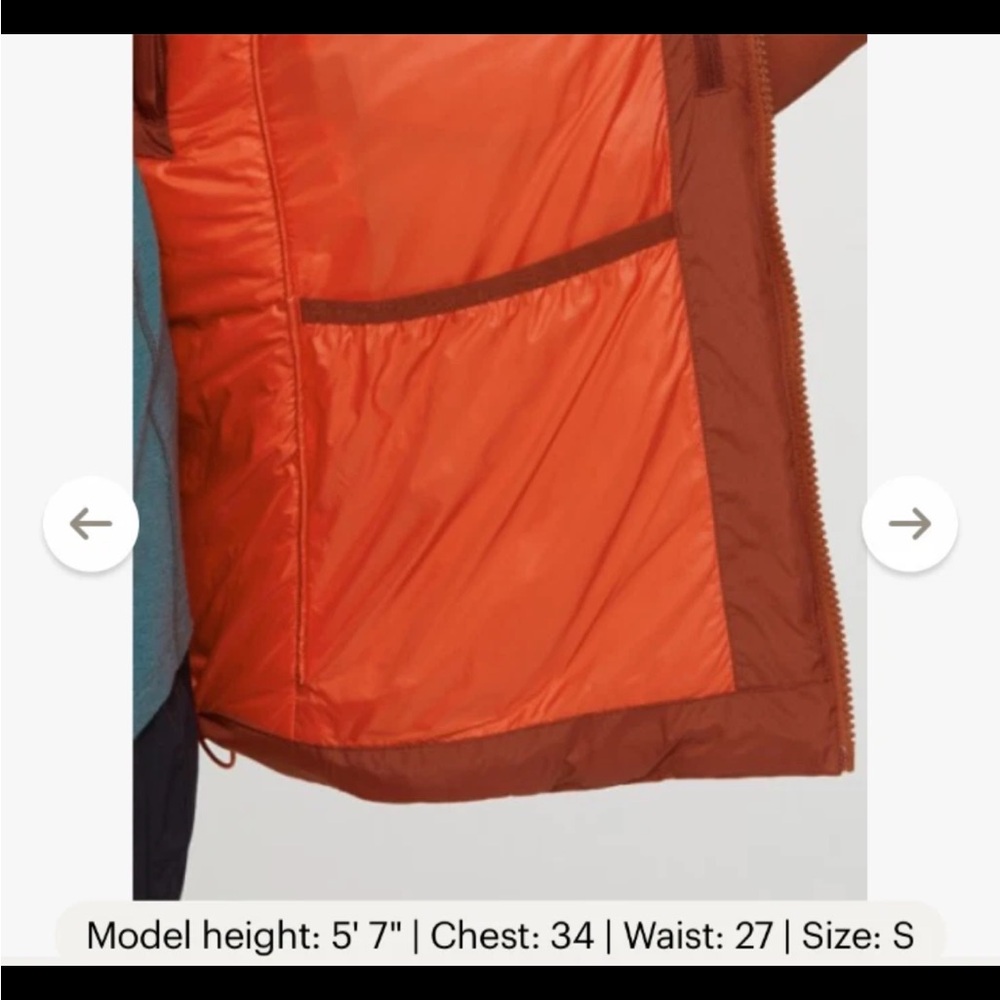 REI Women's Orange Ski Jacket - Picture 11 of 15